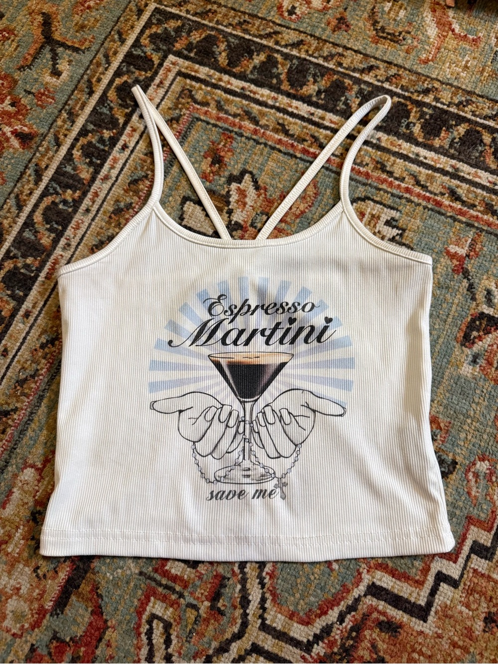 Espresso Martini Cropped Tank Top